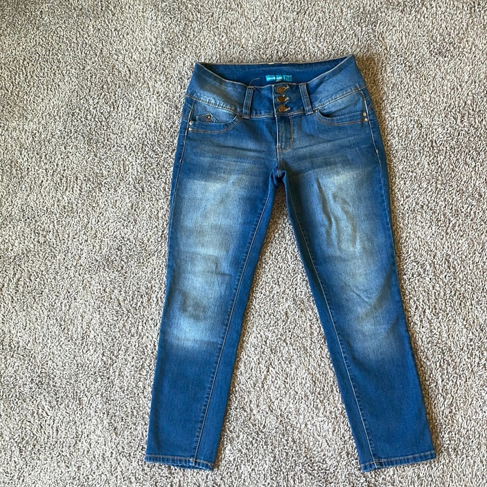 Blue Capri Jean
